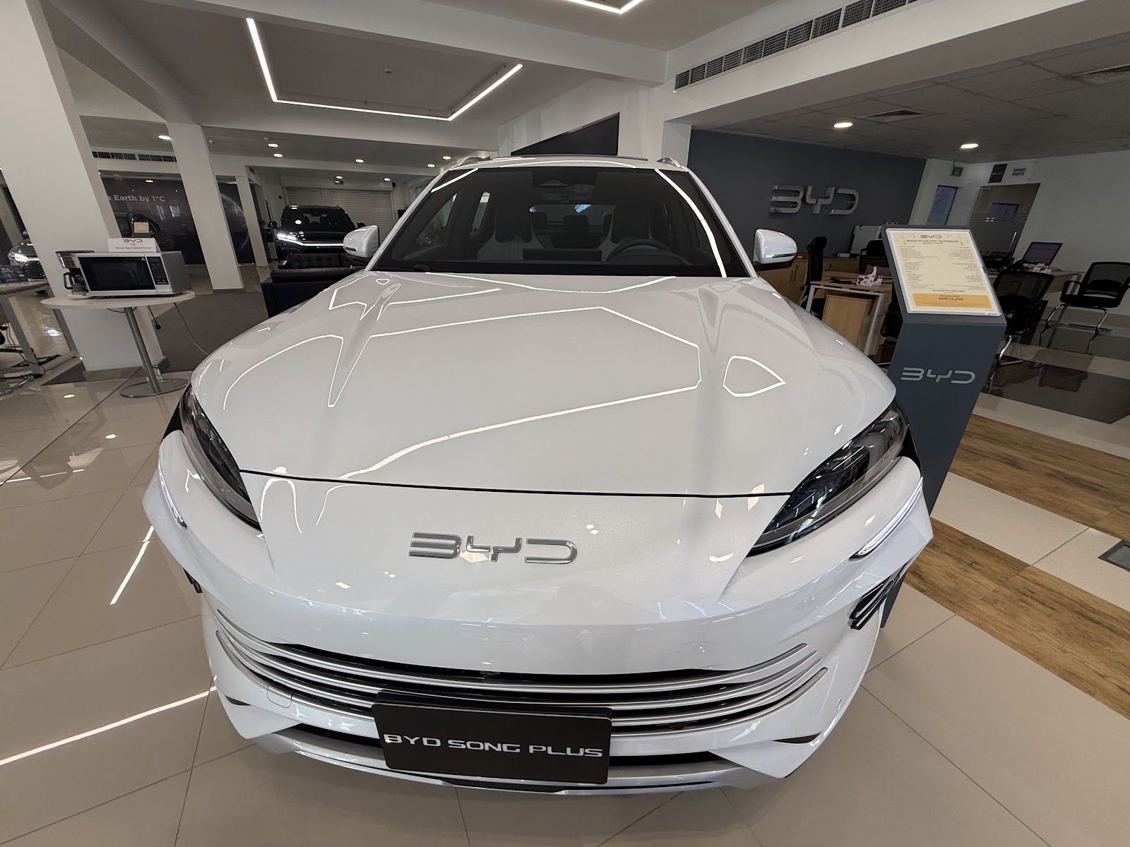 BYD showroom — Fakhro Motors in Arad
