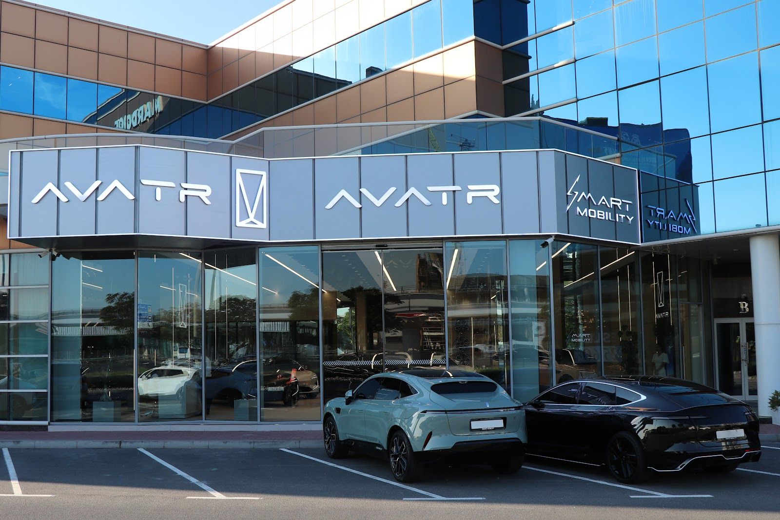 AVATR showroom — Smart Mobility International in Dubai